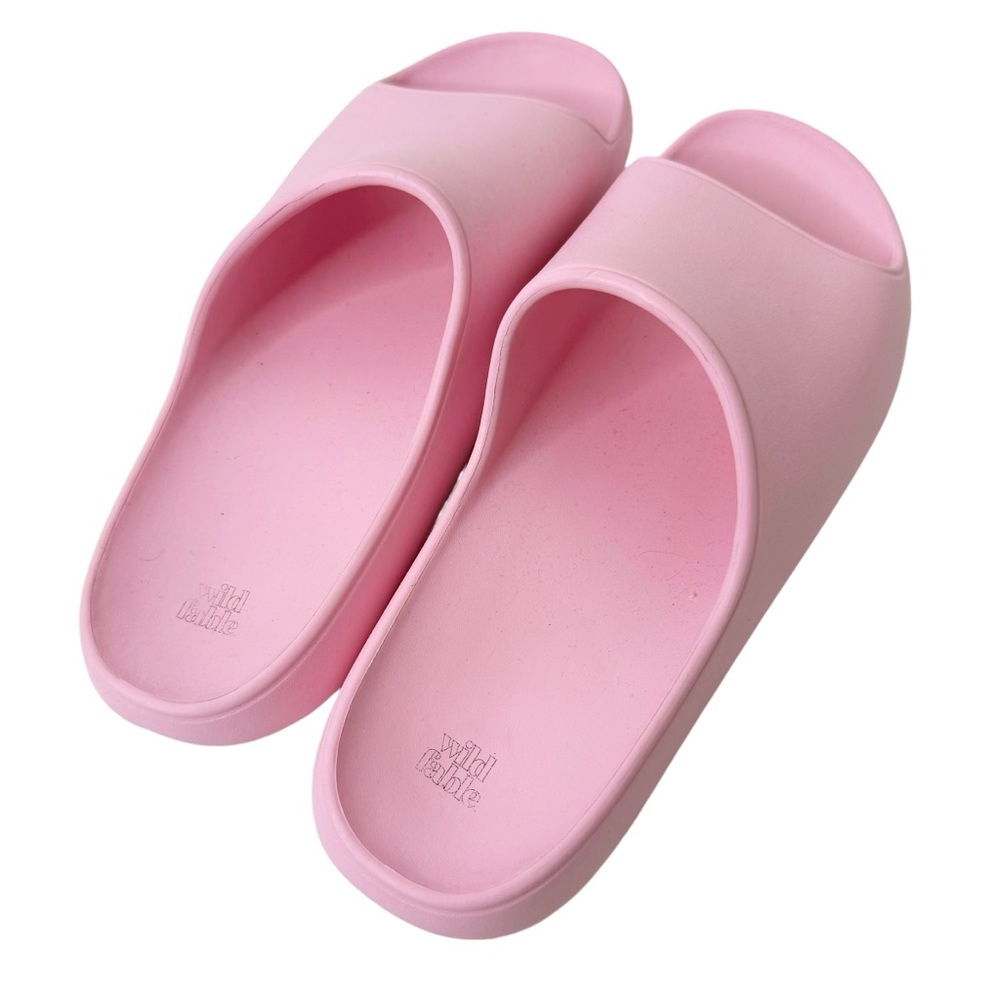 Wild Fable Pink Cushion Slides Size 8